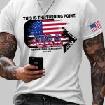 Men's This Is The Turning Point Remembering Charlie Kirk T-shirt