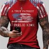 Mens Turning Point Flag Printed T shirt 2