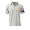 Mens Vintage AuAustralia Flag Coat of Arms Kangaroo Emu Printed Polo Shirt 1 2