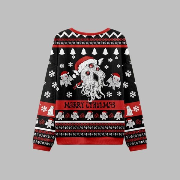 Merry Cthulmas Ugly Sweater 2025 Christmas 2