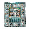 Miami Dolphins 60th Anniversary 1965 2024 Blanket 1 2