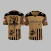 Miami Dolphins USMC 250th Anniversary Camo Jersey 1 1