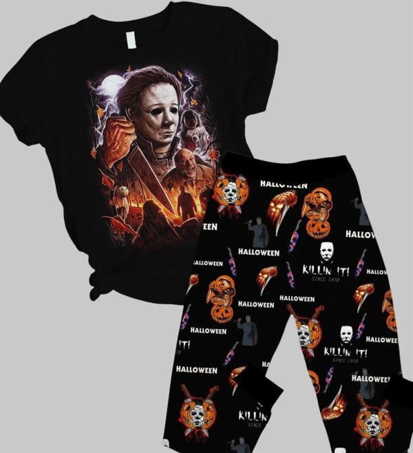 Michael Myers Casual Pajama Set 1