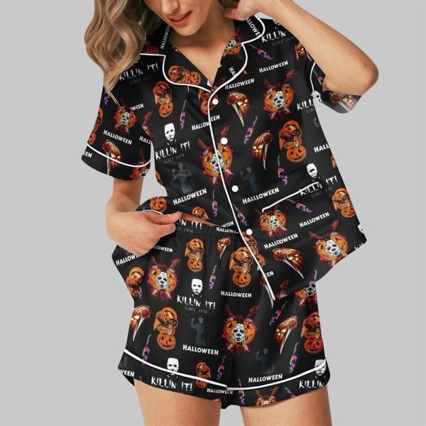 Michael Myers Halloween Pajamas Set 3 1