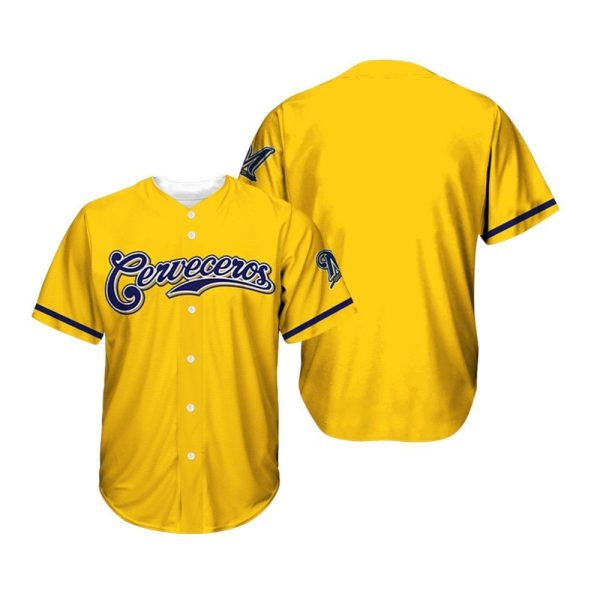 Milwaukee Brewers Cerveceros Night 2025 Jersey 1 2