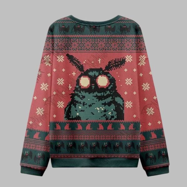 Mothman Ugly Sweater 2025 Christmas 2