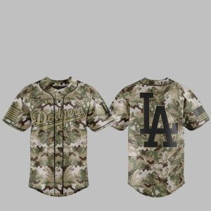 LA Dodgers Salute to Service 2025 Jersey