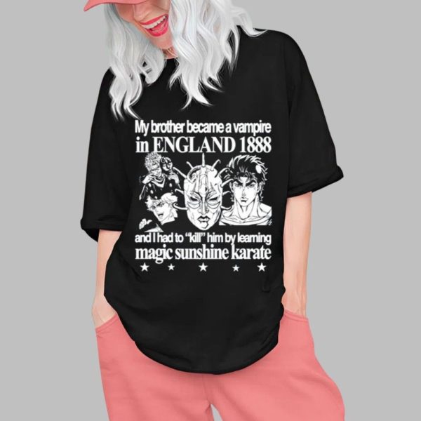 My Brother Became A Vampire In England 1888 Shirt 0 1