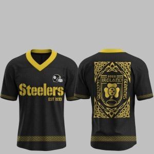 0 Steelers Ireland Heritage 2025 Jersey