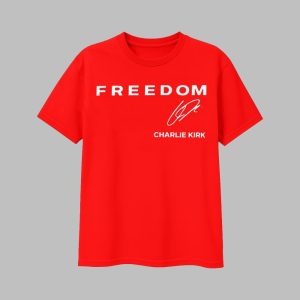 0 Cassie Clark Wears Charlie Kirk Freedom Shirt 5 1