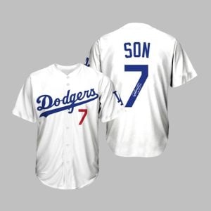 Son Heung min Los Angeles Dodgers Jersey 2025 1 1