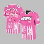 NY Giants Breast Cancer Awareness Month 2025 Jersey