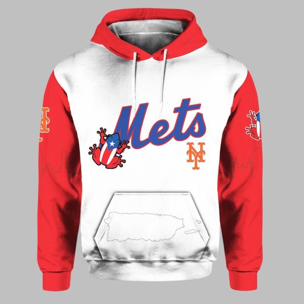 NY Mets Puerto Rico Heritage 2025 Hoodie 1