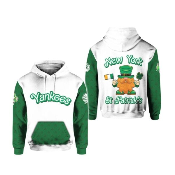 NY Yankee St Patrick Day 2025 Hoodie 1 2