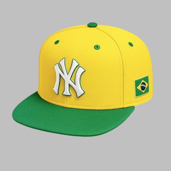 NY Yankees Brazil Hispanic Heritage Hat 2025 Giveaway 1 1
