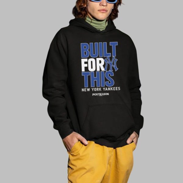 NY Yankees Built For This October 2025 Postseason Shirt 2 1