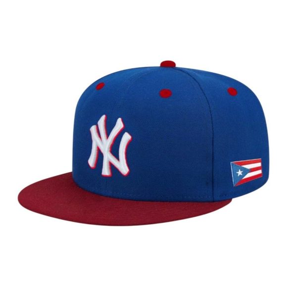 NY Yankees Flag Puerto Rico Hat 2025 Giveaway 1 2