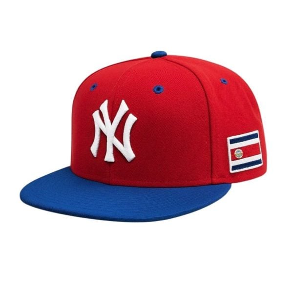NY Yankees Hispanic Heritage Costa Rica Hat 2025 Giveaway 1 2