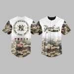 NY Yankees Military Tribute Honor Respect Gratitude 2025 Jersey