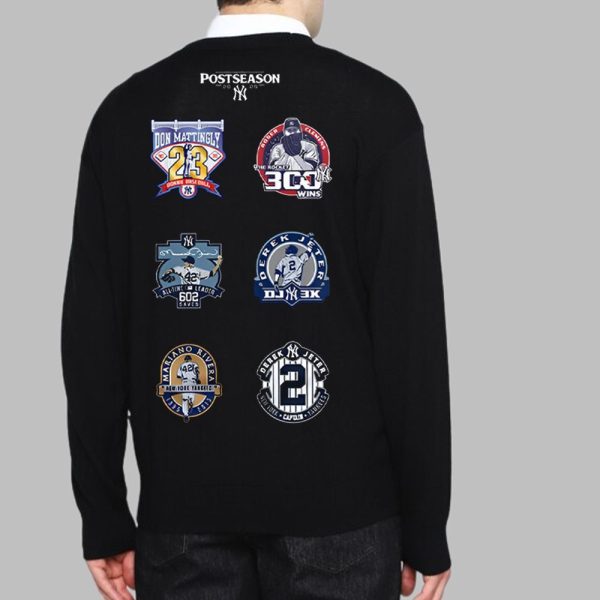 NY Yankees October Baseball Old Patch Post Season 2025 Shirt 1 1
