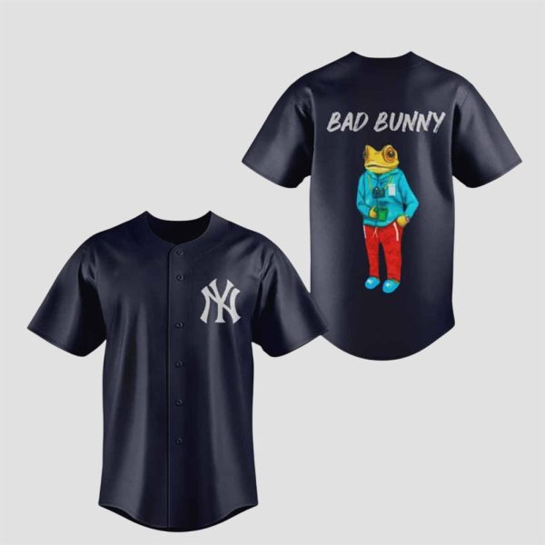 NY Yankees x Bad Bunny 2025 Jersey 2