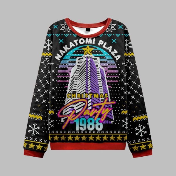 Nakatomi Plaza Christmas Party 1988 Ugly Sweater 2025 Christmas 1