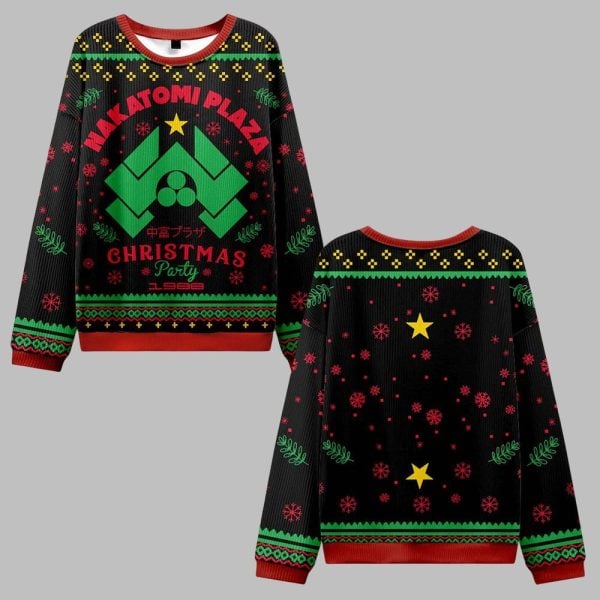 Nakatomi Plaza Ugly Sweater 2025 Christmas 0