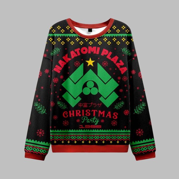 Nakatomi Plaza Ugly Sweater 2025 Christmas 1