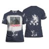 Navy Michael Myers A Real Man Will Chase After You Bleached Shirt 1 2