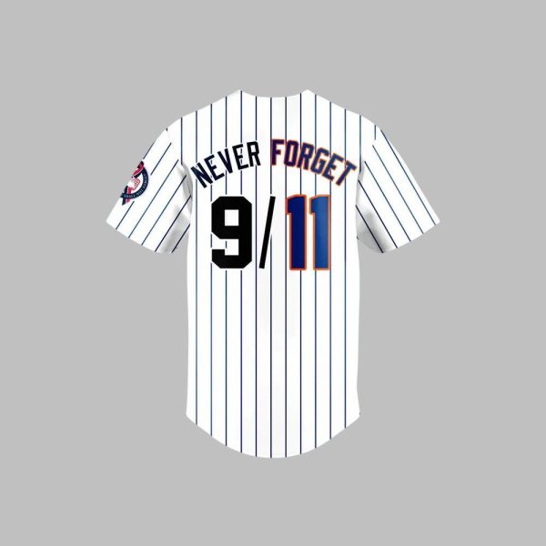 New York Mets x Yankees Never Forget 9 11 Jersey 2