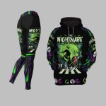 Nightmare Before Christmas Street Walking Combo Hoodie Leggings 2025 Halloween