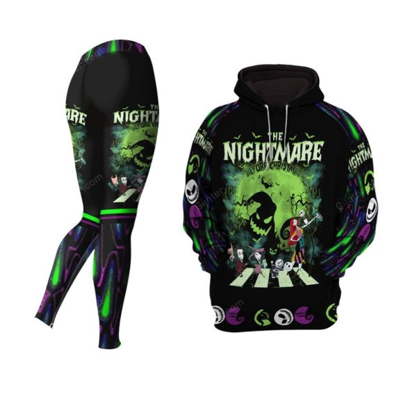 Nightmare Before Christmas Street Walking Combo Hoodie Leggings 2025 Halloween 1 2