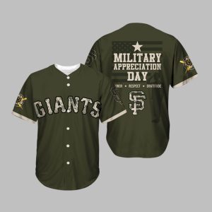 2025 SF Giants National Military Appreciation Day Jersey 1 1