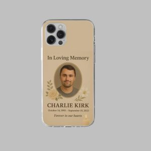 In Loving Memory Charlie Kirk Forever In Our Hearts Phone Case 1 1