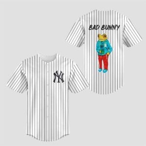 NY Yankees x Bad Bunny 2025 Jersey 1