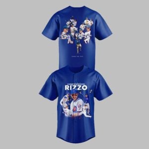 2025 Chicago Cubs Congratulations Rizzo Shirt 1 1
