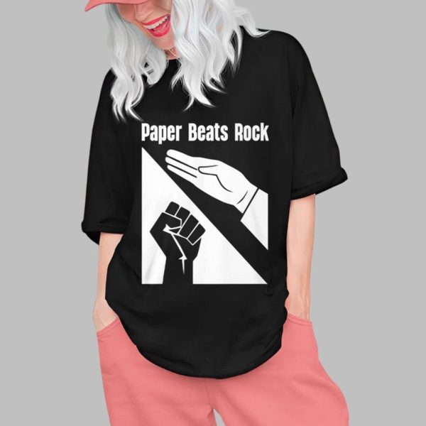 Paper Beats Rock Shirt 0 1