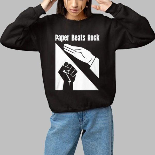 Paper Beats Rock Shirt 1 1