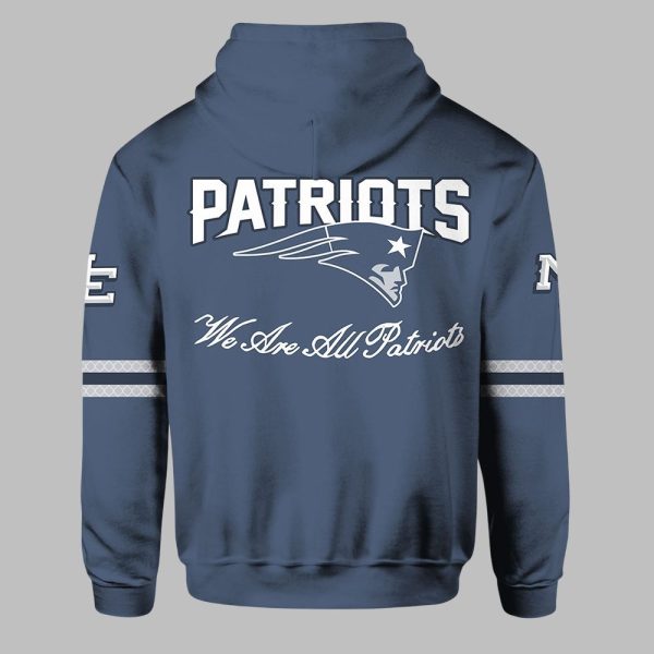 Patriots Rivalries We Are All Patriots 2025 Hoodie 2