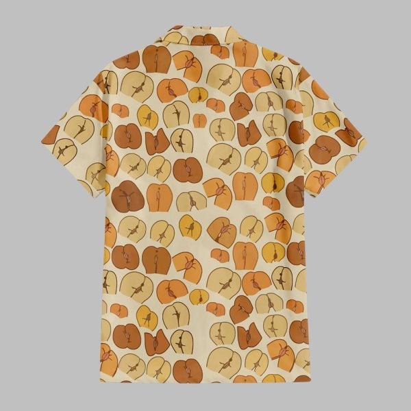 Peaches Butt Hawaiian Shirt 2