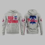 Phillies Red October 2025 Hoodie