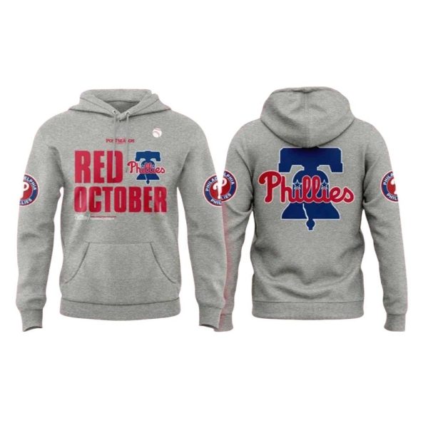 Phillies Red October 2025 Hoodie 1 2