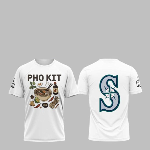 Pho Kit x Mariners Hoodie Shirt 2 1 1