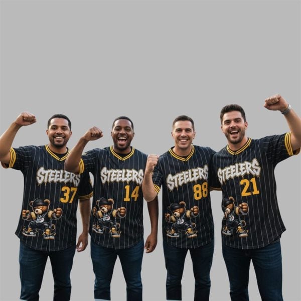 Pittsburgh Steelers Bear 2025 Jersey 2