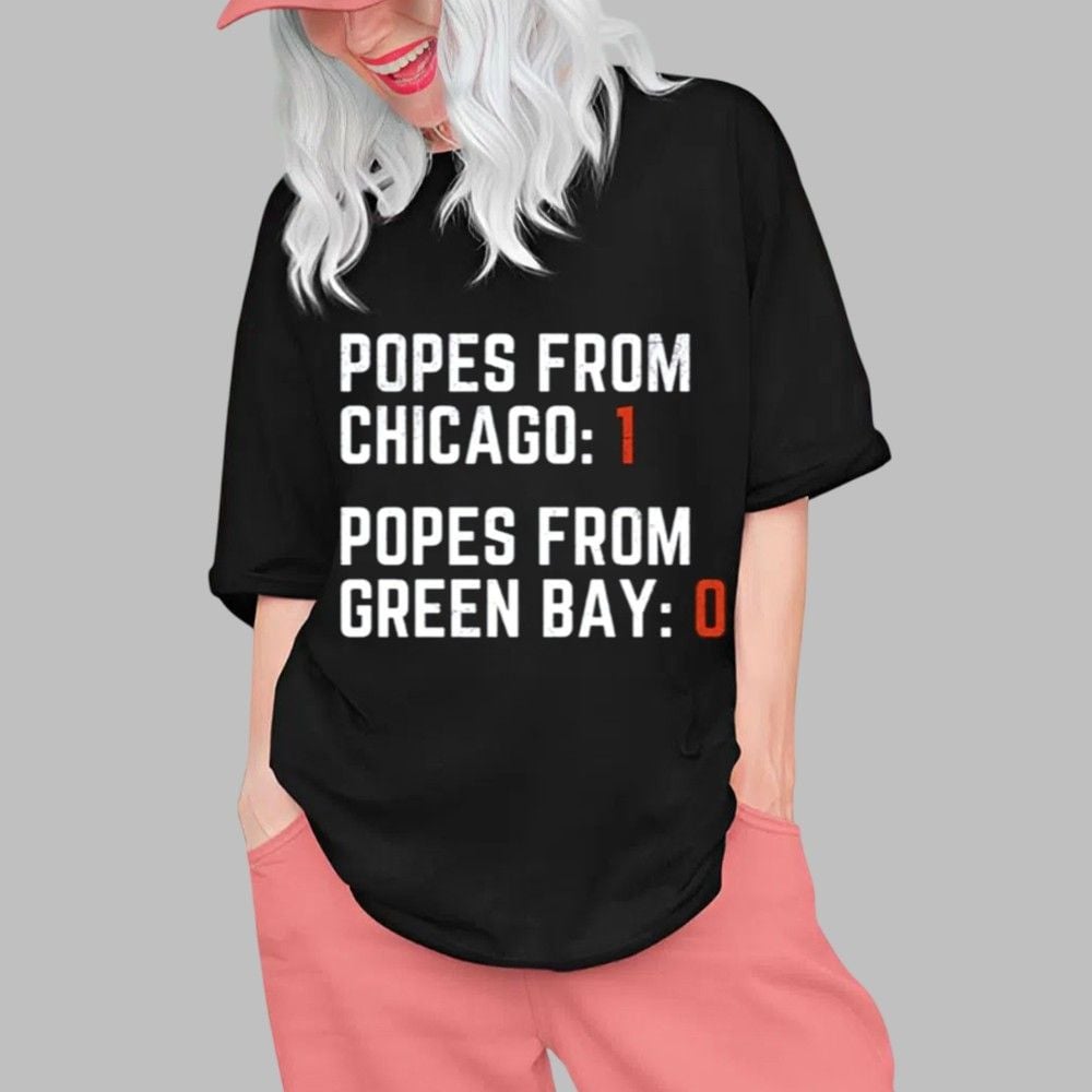 Popes From Chicago 1 Popes From Green Bay 0 Shirt 0 1 Popes From Chicago 1 Popes From Green Bay 0 Shirt 0 1