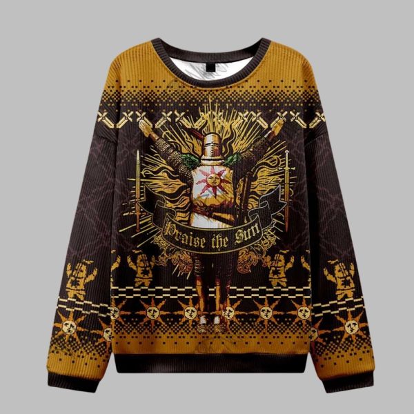 Praise the Sun Ugly Sweater 2025 Christmas 1