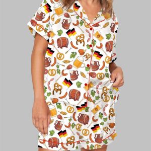 Prost Oktoberfest Pajama Set For Women 1