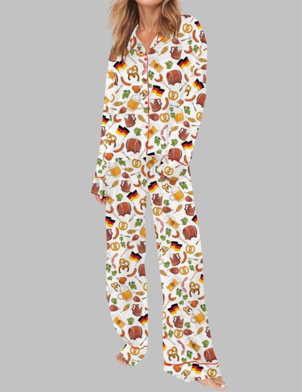 Prost Oktoberfest Pajama Set For Women 3