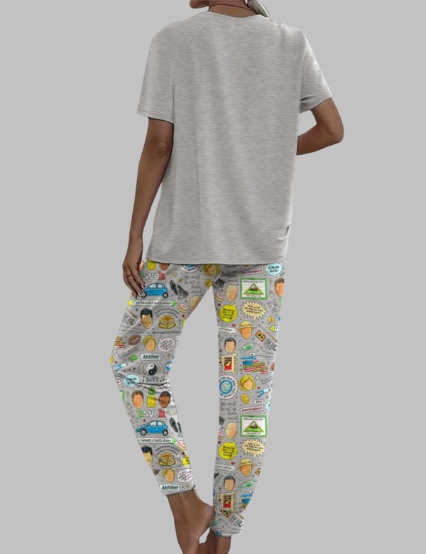 Psych Shawn And Gus Casual Pajama Set 2