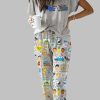 Psych Shawn And Gus Casual Pajama Set 3